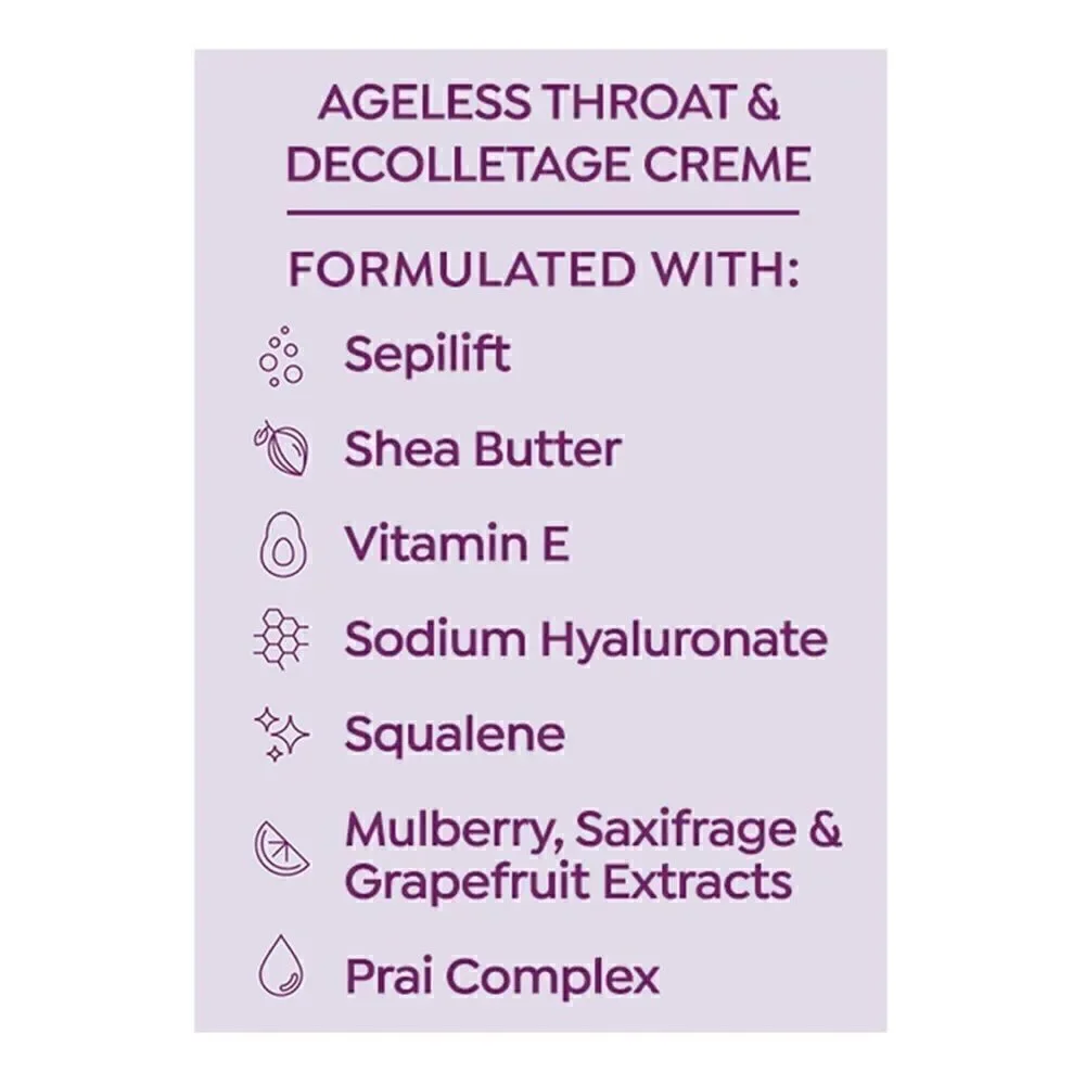 PRAI Beauty Ageless Throat & Decolletage Creme brand new !